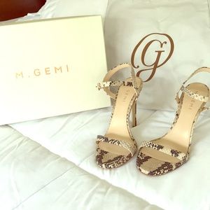 Beautiful handcrafted Italian M. Gemi heels